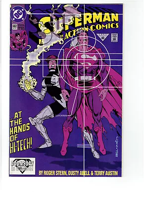 Buy Action Comics #682 1st Hi-Tech Killgrave And #683 Doomsday Cameo VF+ 8.5 • 21.58£