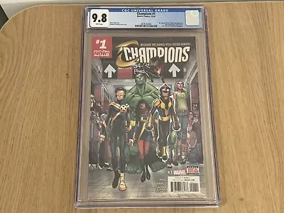 Buy Champions #1 (2016) CGC 9.8 -1st Appearance & Origin Of The New Champions (Team) • 44.95£