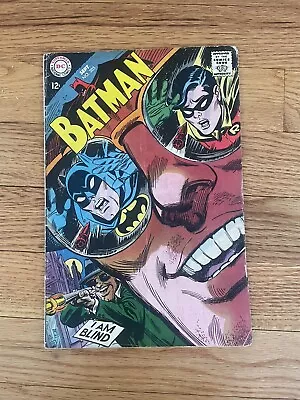 Buy Batman 205 Silver Age DC 1968 Robin Irv Novick Cvr Frank Robbins Comic Book G/VG • 8.04£