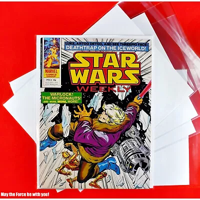 Buy Star Wars Weekly # 59     1 Marvel Comic Bag And Board 11 4 79 UK 1979 (British) • 14.99£