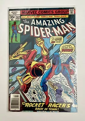 Buy The Amazing Spider-Man #182  The Rocket Racer's Back In Town  Free Shipping! MCU • 8.77£