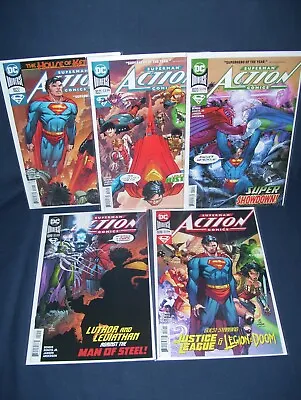 Buy Action Comics #1018 - #1022 Lot DC Comics 2020 NM With Bag And Board   • 23.65£