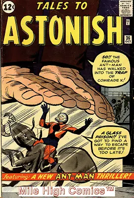 Buy TALES TO ASTONISH (1959 Series) #36 Very Good • 743.51£