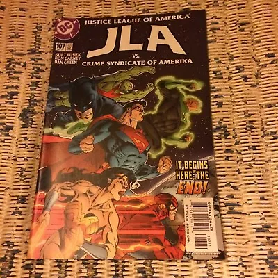 Buy DC Comics JLA Issue 107 2004 Crime Syndicate Of America Martian Manhunter Flash • 1.99£