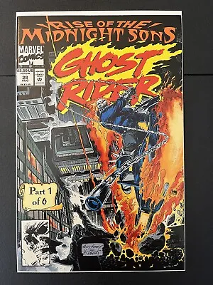 Buy GHOST RIDER #28 MARVEL COMICS August 1992 / 1ST APPEARANCES / VF/NM • 11.96£