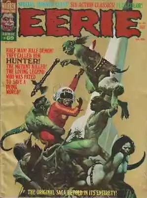 Buy Eerie #69 Warren Horror Magazine Comic Book Bronze Age 1st Print 1975 Very Good • 15.98£
