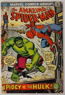 Buy Amazing Spider-Man #119.Spider-Man Vs Incredible Hulk! • 35.68£