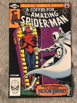 Buy MARVEL COMICS Amazing SPIDER-MAN 220  1981    Moon Knight • 8.03£