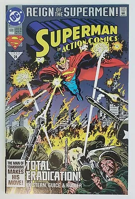Buy Action Comics #690 Reign Of The Supermen (DC) 1993 (NM Condition) • 3.15£