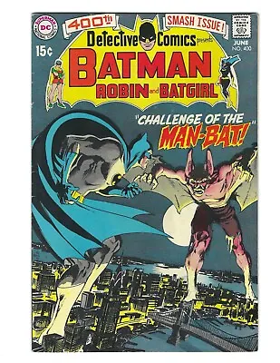 Buy Detective Comics #400 1970 VF 1st Man Bat  Batman  Neal Adams Combine Shipping • 402.13£