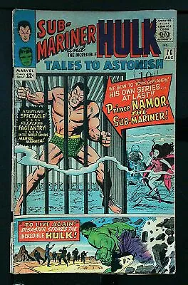 Buy Tales To Astonish (Vol 1) #  70 Very Good (VG)  RS003 Marvel Comics SILVER AGE • 42.99£