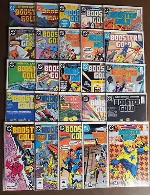 Buy DC Comics Booster Gold Vol. 1 Complete Set #1-25 - 1986-88 - High Grade • 99.30£