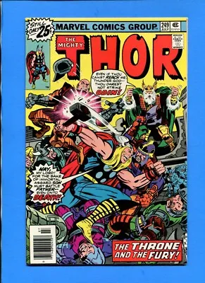 Buy Thor #249 Marvel Comics July 1976 Len Wein John Buscema Nice Copy • 5.60£