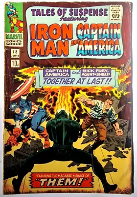 Buy Tales Of Suspense 83 1966 Nick Fury And Captain America • 18.99£