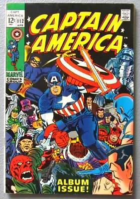 Buy Captain America #112 Vf 8.0 Iron Man Appearance Career Of Captain America Retold • 80.43£
