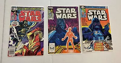 Buy Star Wars 63 76 35 Marvel Conics Vintage Star Wars Comic Book Lot • 29.53£