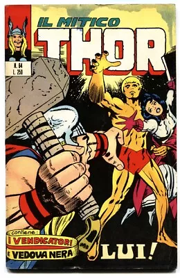 Buy Thor #165-Italian Ed-Rare Foreign Comic 1973 First Adam Warlcok • 106.34£
