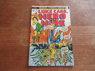 Buy Hero For Hire #12 Luke Cage Key Issue 1st Appearance Of Chemistro Higher Grade • 5.70£