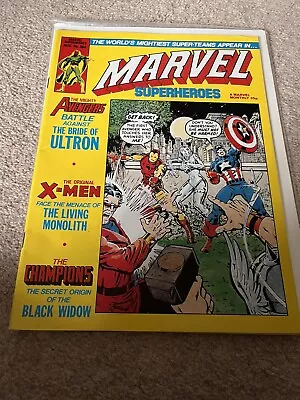 Buy Stan Lee Presents Avengers Comic No #364 Aug MARVEL Vintage Magazine 1980 • 5£