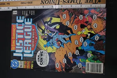Buy DC Comics Justice League Of America #55 1991 Comic Book • 5.96£