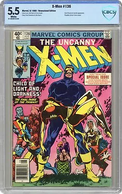 Buy Uncanny X-Men #136N Newsstand Variant CBCS 5.5 1980 21-2D43E1C-028 • 39.58£