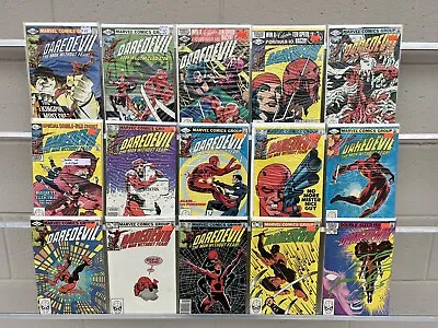 Buy Daredevil #170,174,176,179-190 (X15) LOT (Kingpin/Electra/Punisher) Marvel 1981 • 354.78£