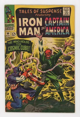 Buy Tales Of Suspense 80 Major Red Skull Issue! Awesome Cosmic Cube, Nicest On Ebay? • 63.56£