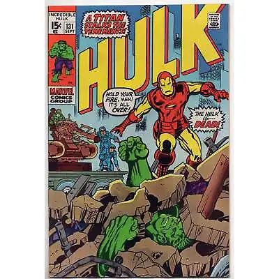 Buy Incredible Hulk #131 Jim Wilson 1st Appearance Marvel Comics Bronze Age VF+ 8.5 • 35.42£