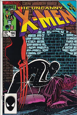 Buy THE UNCANNY X-MEN Vol. 1 #196 August 1985 MARVEL Comics - Rachel Summers • 36.18£