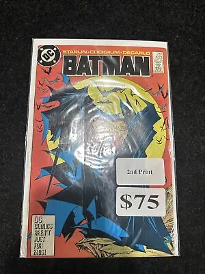 Buy DC Comics Batman 423 Todd McFarlane Cover 2nd Printing • 60.24£