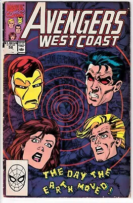 Buy Avengers West Coast #58 Marvel Comics • 2.99£