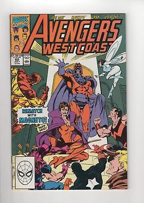 Buy Avengers West Coast #60 Marvel Comics • 2.25£