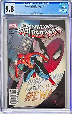 Buy Amazing Spider-Man V2 #46 CGC 9.8 White. 1st Appearance Of Shathra!! • 75£
