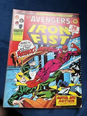 Buy The Avengers Feat. Iron Fist - No.80  - March 29 1975 • 1£