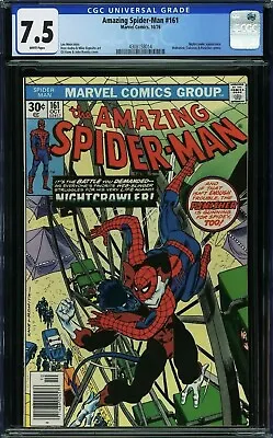 Buy The Amazing Spider-Man #161 CGC 7.5 10/1976 Marvel Comics • 159.90£