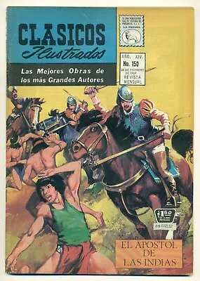 Buy CLASICOS ILUSTRADOS #150 El Apóstol De Las Indias, La Prensa Comic 1969 • 7.94£