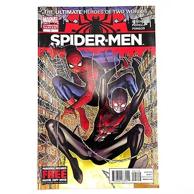 Buy Spider-Men #1 2nd Printing Variant 1 Meet Miles & Peter! Marvel 2012 Morales • 27.28£
