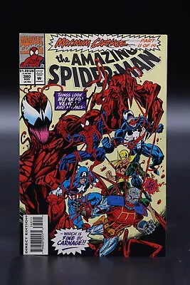 Buy Amazing Spider-Man (1963) #380 1st Print Maximum Carnage Part 11 Venom NM- • 7.91£