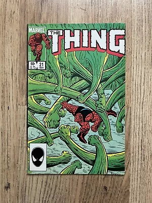 Buy Marvel Comics The Thing #21 Mar 1984 VG Fantastic Four Superhero Ben Grim • 9.95£