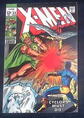 Buy Uncanny X-Men #54 Silver Age Marvel Comics 1st Appearance Of Alex Summers F • 80.99£
