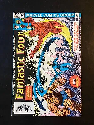 Buy Fantastic Four #252 Comic Book  No Tattooz • 2.60£