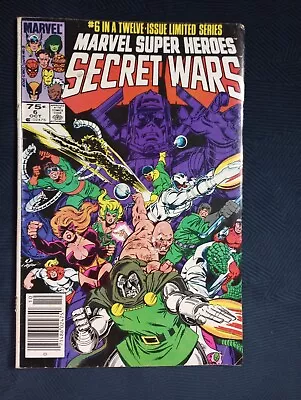 Buy MARVEL SUPER HEROES: SECRET WARS #6 (1984) FN/VF Newsstand + Spider-Woman Cameo • 7.31£