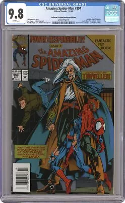 Buy Amazing Spider-Man #394A Foil Flipbook CGC 9.8 Newsstand 1994 4386729017 • 128.59£