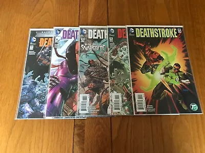Buy Deathstroke 10, 11, 13, 14 & 15. All Nm Cond. 2014 Series. The New 52! • 6.25£