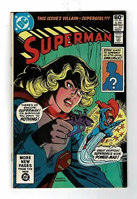 Buy DC Comics Superman Vol. 43 No. 365 November 1981 60c USA Supergirl Appearance • 4.24£