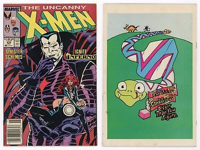 Buy Uncanny X-Men #239 FN 6.0 NEWSSTAND 1st Mister Sinister Cover 2nd Full App 1988 • 18.98£