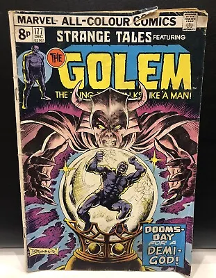 Buy Strange Tales #177 Comic Marvel Comics The Golem 1974 Low Grade • 2.21£