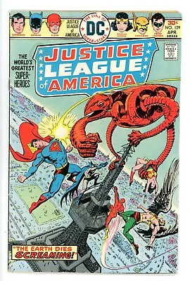 Buy JUSTICE LEAGUE OF AMERICA Vol.1 #129  DC 1976 - Dick Dillin Art - VG/FN • 2.37£