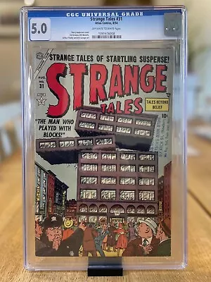 Buy Strange Tales #31 (Atlas Comics, 1954) CGC 5.0 • 353.63£