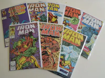 Buy Iron Man (vol.1) #232 -#239 (1968-1996) VF+ To NM- • 23£